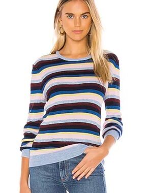 KULE “The Lucia Sweater” in Pink Multi